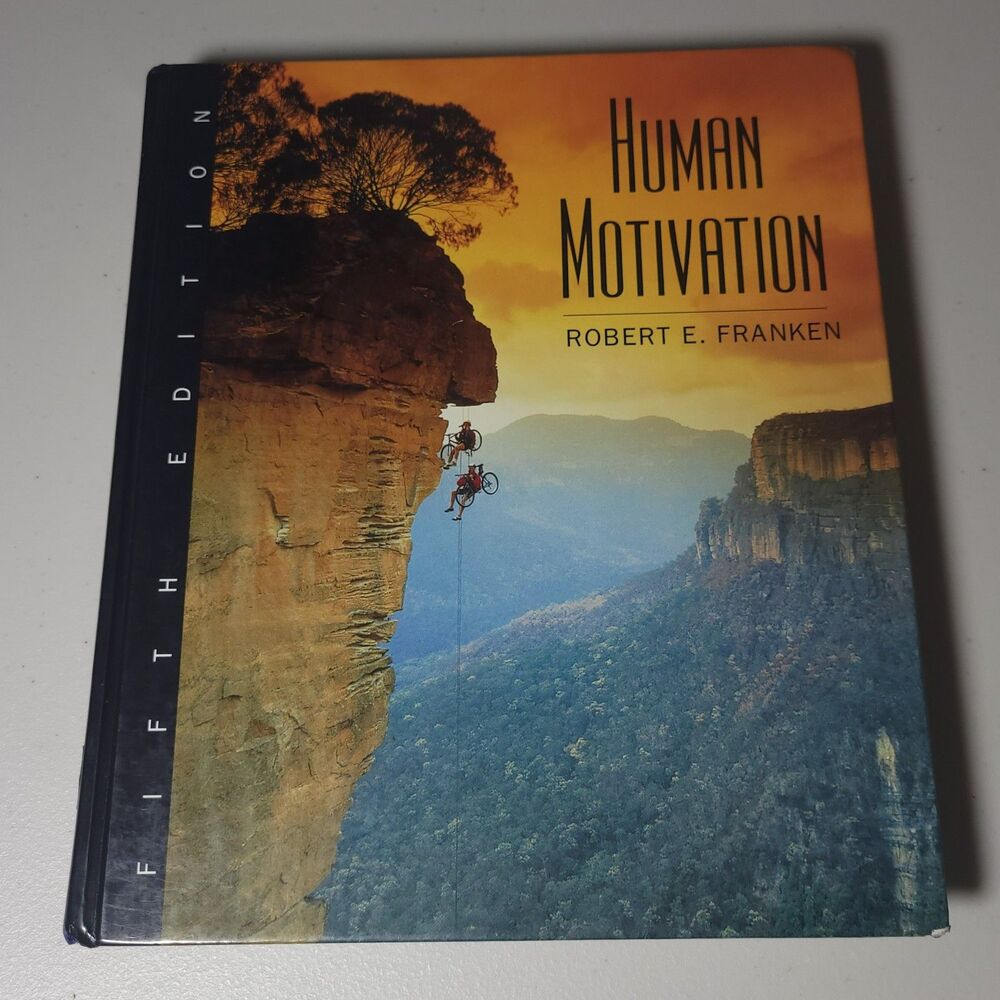 Wadsworth Human Motivation Fifth Edition‎ Robert E. Franken Textbook Pre-Owned